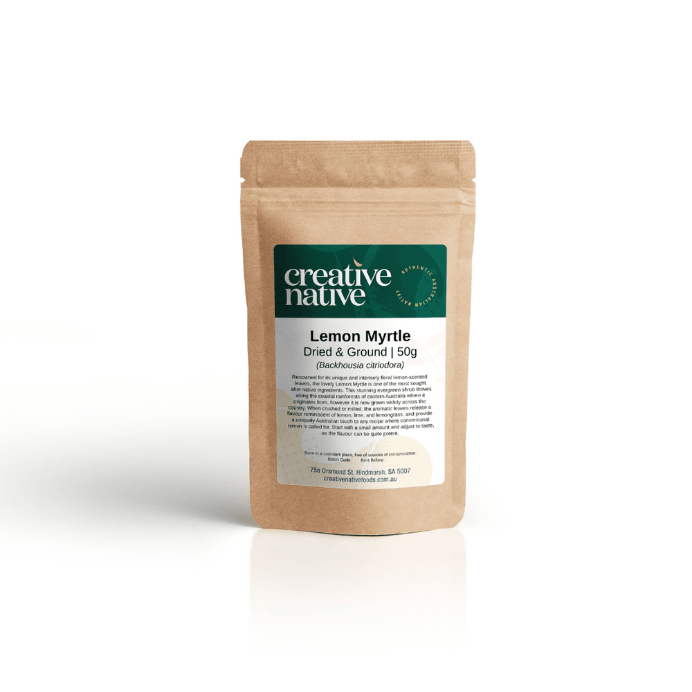 Lemon Myrtle Ground 50g — Creative Native Foods